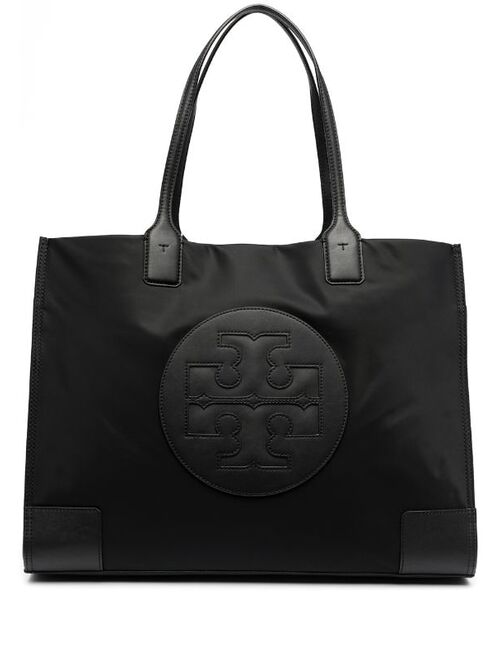 Tory Burch logo-patch tote bag