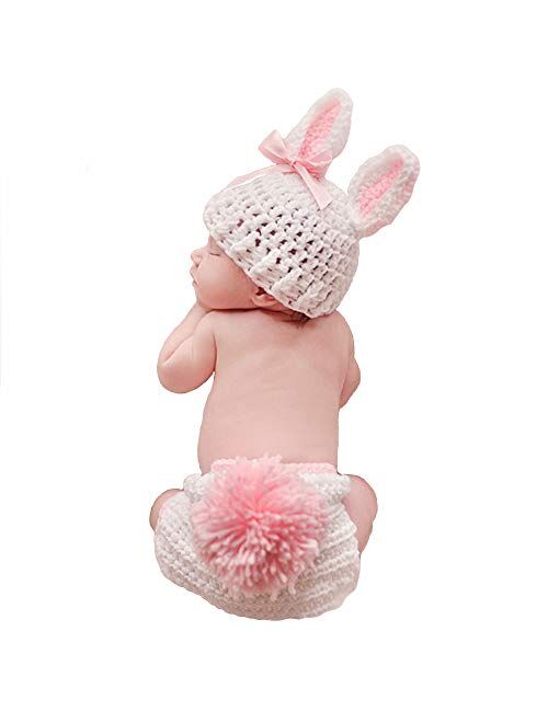 Besutana Newborn Baby Photography Props Outfits Lovely Boy Hat Pant Girl