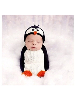 Tee-Mo Newborn Baby Photo Props Sets for Boys Girls Baby Photography Props Unisex Cute Christmas Costume