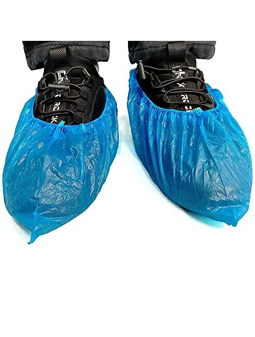 LIFESOFT Disposable Shoe Covers Waterproof Non Slip for Workplace Home