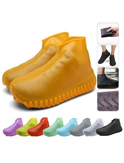 Nirohee Silicone Shoes Covers, Shoe Covers, Rain Boots Reusable Easy to Carry for Women, Men, Kids.