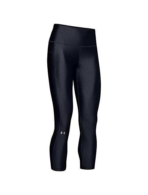 Under Armour Women's HeatGear Armour High Waisted Ankle Crop Leggings