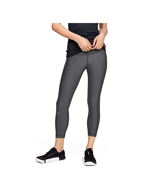 Under Armour Women's HeatGear Armour High Waisted Ankle Crop Leggings