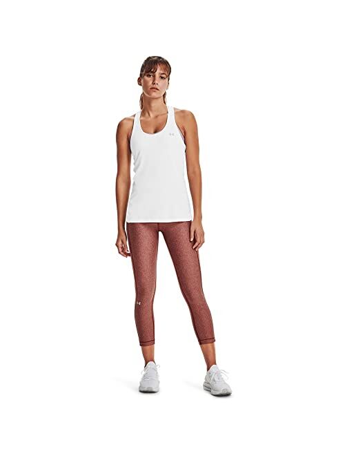 Under Armour Women's HeatGear Armour High Waisted Ankle Crop Leggings