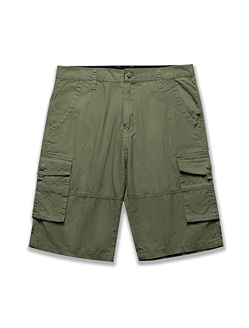 Wirltte Men's Cargo Shorts Men Tactical Cargo Shorts Breathable Relaxed Fit Casual Shorts