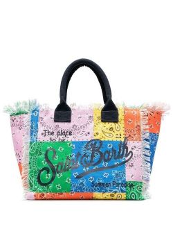 MC2 Saint Barth paisley-print beach tote