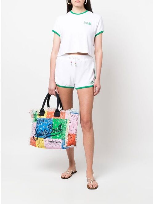 MC2 Saint Barth paisley-print beach tote