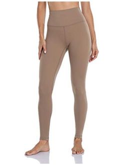 HeyNuts Essential Full Length Yoga Leggings, High Waisted Compression Pants 28''