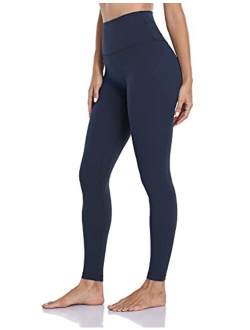 HeyNuts Essential Full Length Yoga Leggings, High Waisted Compression Pants 28''