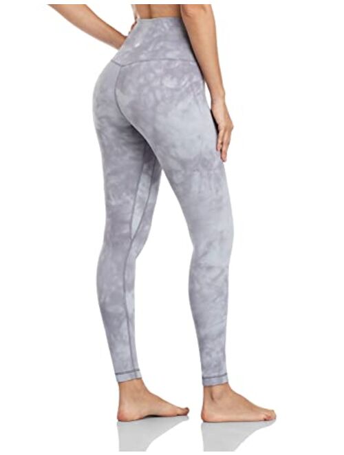 HeyNuts Essential Full Length Yoga Leggings, High Waisted Compression Pants 28''