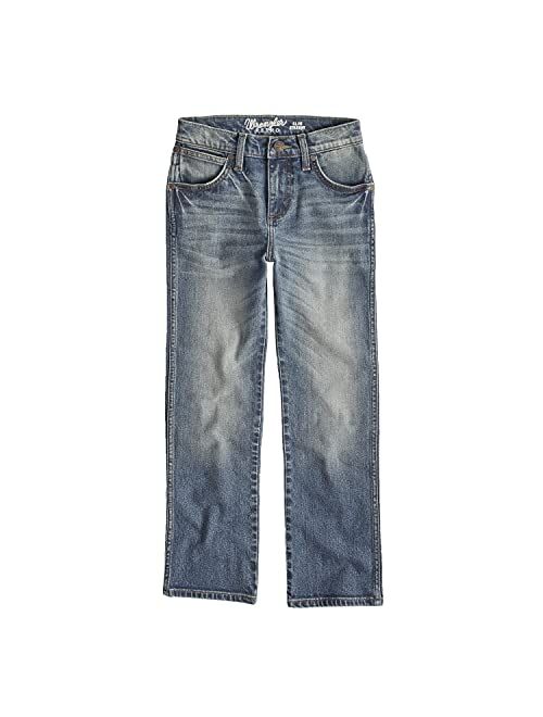 Wrangler Boys' Retro Slim Fit Straight Leg Jean