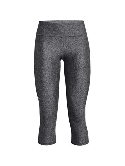 Women's HeatGear Mid No-Slip Waistband Pocketed Capri