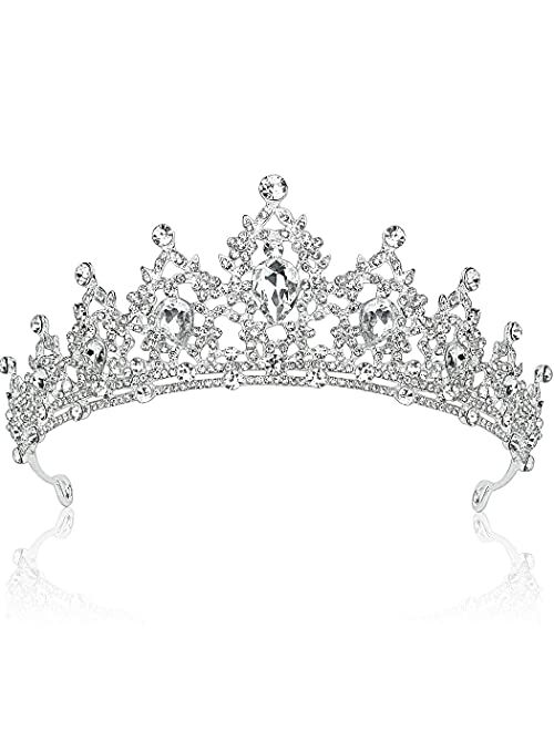 Didder Bridal Tiaras for Women, Crowns for Women Princess Crown for Girls