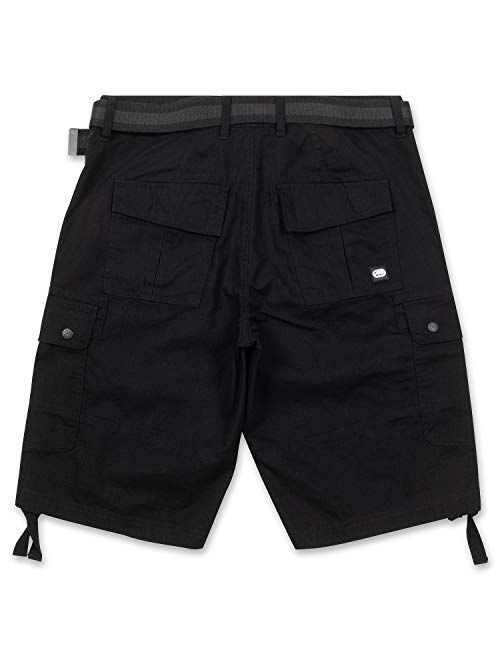 Ecko Unltd. Shorts for Men, Ripstop Cargo Shorts for Men, Big and Tall Shorts w Belt