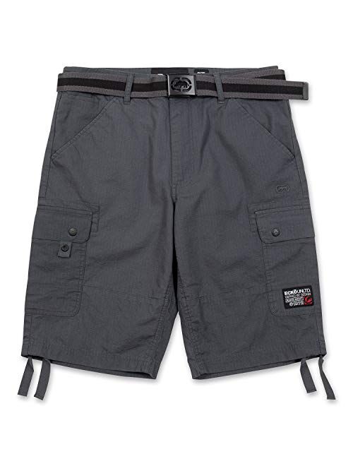 Ecko Unltd. Shorts for Men, Ripstop Cargo Shorts for Men, Big and Tall Shorts w Belt