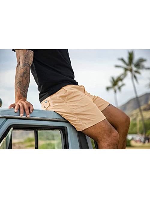 Chubbies Men’s Short Shorts 5.5” Inseam, Stretch Casual Chino