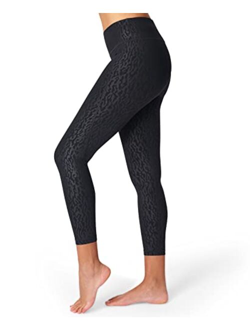 Sweaty Betty Womens Light Weight All Day Emboss 7/8 Workout Leggings