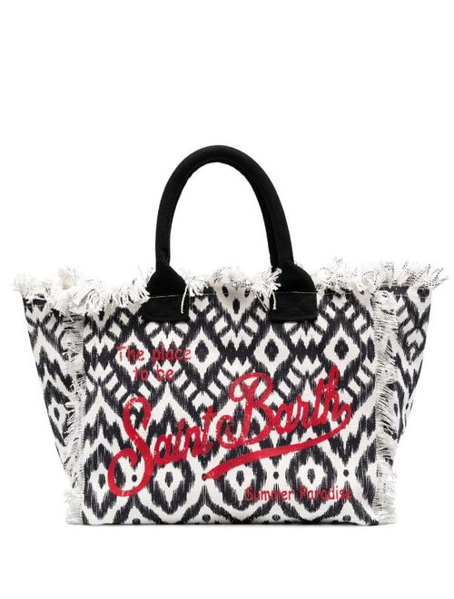 MC2 Saint Barth logo top-handle tote bag