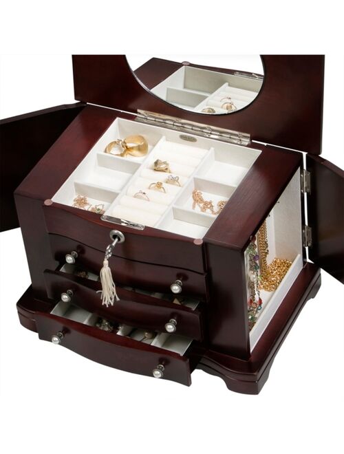 Mele & Co. Rita Wooden Jewelry Box