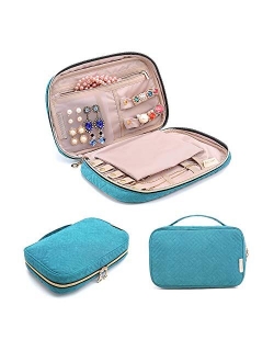 BAGSMART Jewelry Organizer Case Travel Jewelry Storage Bag for Necklace, Earrings, Rings, Bracelet