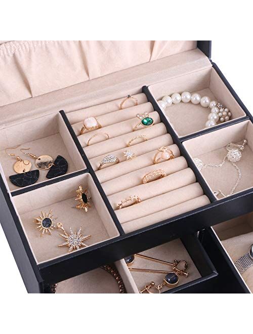 BEWISHOME 3 TIRE JEWELRY ORGANIZER FOR JEWELRY