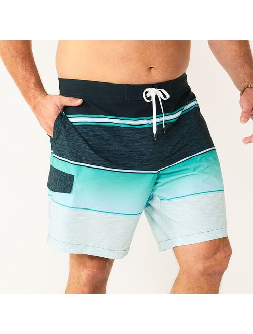 Men's Big & Tall Sonoma Goods For Life® E-Board Swim Trunks