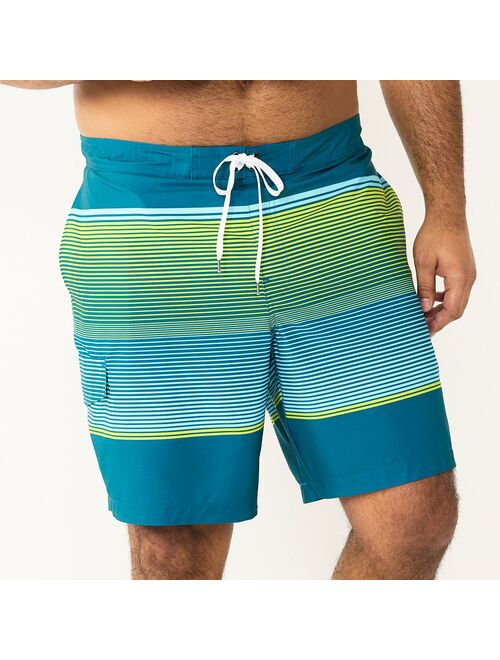 Men's Big & Tall Sonoma Goods For Life® E-Board Swim Trunks