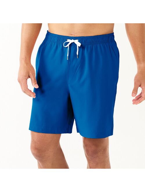 Men's Sonoma Goods For Life® 7-Inch Full Elastic-Waistband Swim Trunks