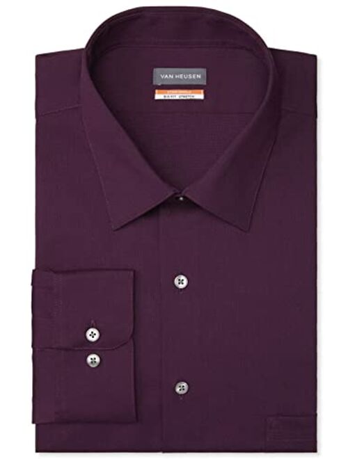 Van Heusen Men's BIG FIT Dress Shirt Stain Shield Stretch (Big and Tall)