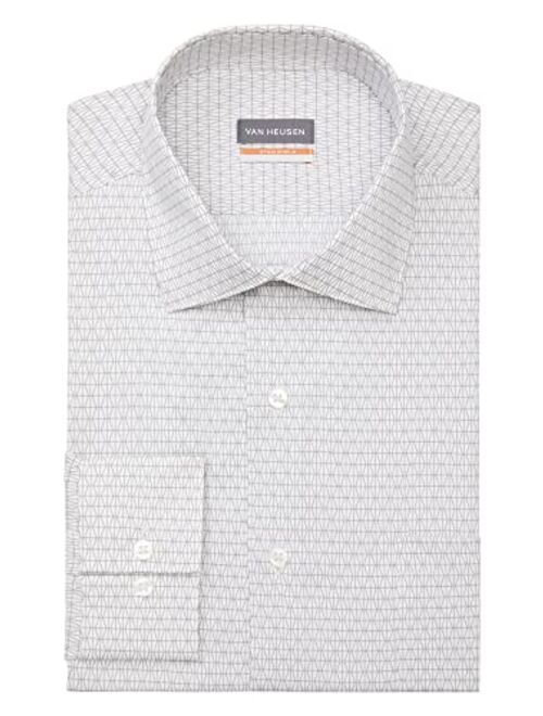 Van Heusen Men's Dress Shirt Regular Fit Stain Shield Stretch