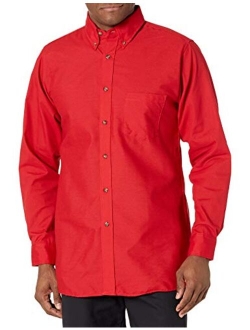 Red Kap Men's Poplin Dress Shirt