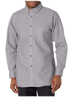 Red Kap Men's Poplin Dress Shirt