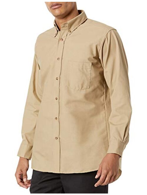 Red Kap Men's Poplin Dress Shirt