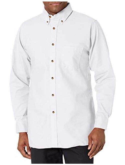 Red Kap Men's Poplin Dress Shirt