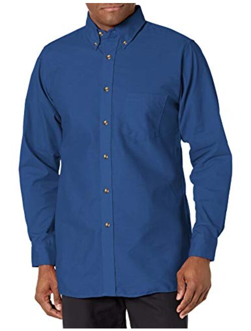 Red Kap Men's Poplin Dress Shirt