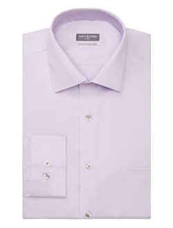 Men's Dress Shirt Regular Fit Ultra Wrinkle Free Flex Collar Stretch