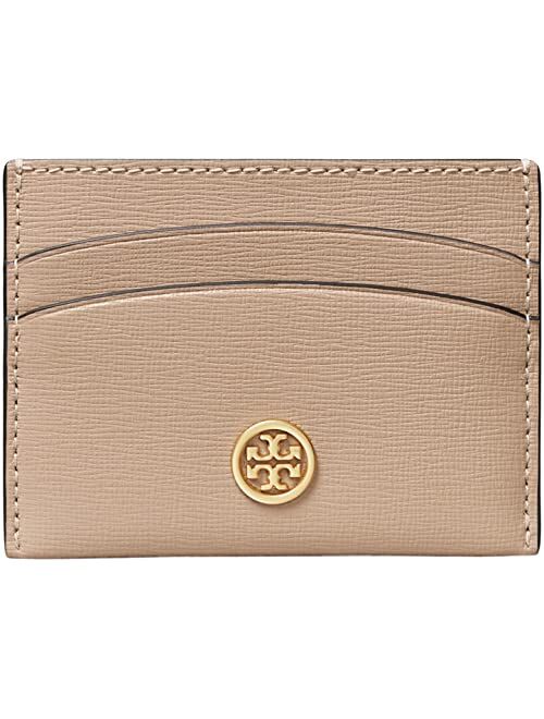 Tory Burch Robinson logo-plaque cardholder