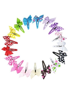 HipGirl Girls Hair Clips--Boutique No Slip Grip Metal Barrettes for Girls Teens Toddlers Babies Children Kids Women Adults Beauty Accessories Assorted