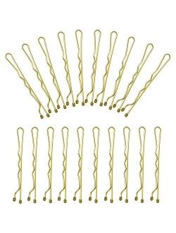 XIWIMISID Bobby Pins Black 100 Count Hair Pins for Women Lady Girls Kids With Box Everyday Essential Hair Accessories Great for All Hair Types 100 Pcs (2 inch)