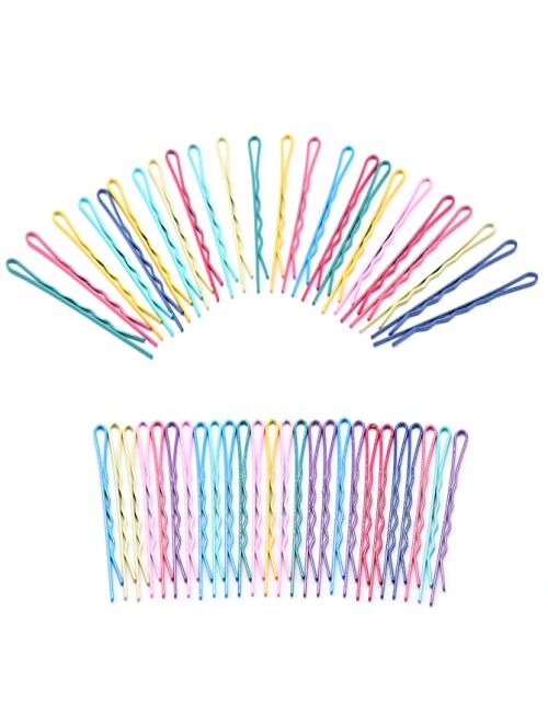 XIWIMISID Bobby Pins Black 100 Count Hair Pins for Women Lady Girls Kids With Box Everyday Essential Hair Accessories Great for All Hair Types 100 Pcs (2 inch)