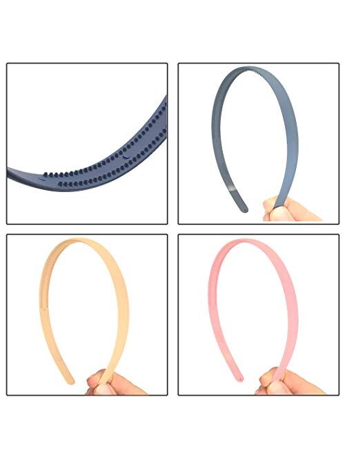 Chunx Plastic headbands with teeth for girls women