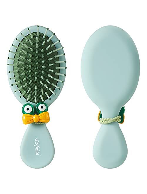 Sofmild Hair Brush-Mini Travel Hair Brush for Women Men Kids