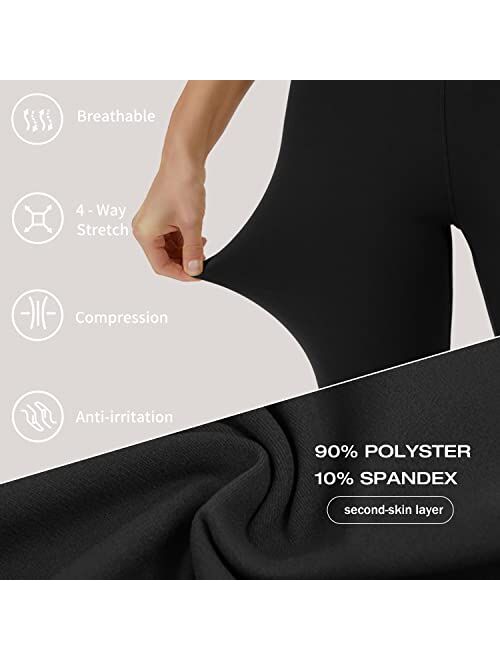 VALANDY Biker Shorts for Women High Waisted Workout Shorts for Women Yoga Pants 8" Soft Opaque