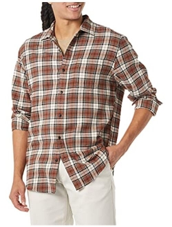 Men's Regular-fit Long-Sleeve Flannel Shirt