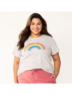 Plus Size Sonoma Goods For Life Graphic Cotton Tee