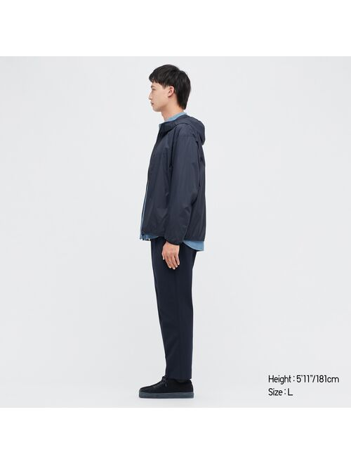 UNIQLO Polyester Solid Tapered Smart Ankle Pants