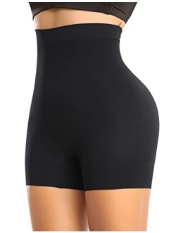 Seamless Shaping Boyshorts Panties for Women Tummy Control Shapewear Under Dress Slip Shorts Underwear