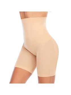 Tummy Control Shapewear Shorts for Women High Waisted Body Shaper Panties Slip Shorts Under Dresses Thigh Slimmer