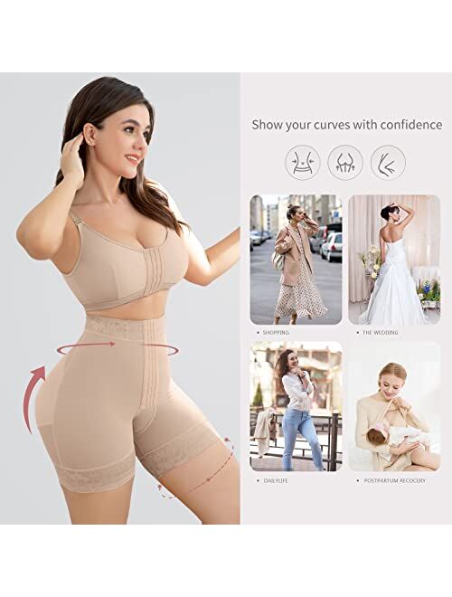 JOSHINE Shapewear for Women Tummy Control Body Shaper Shorts Butt Lifter Panties High Waisted Underwear Slimming Panties