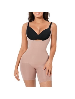 Seamless Shapewear for Women Tummy Control Butt Lifter Full Body Shaper Thigh Slimmer Fajas